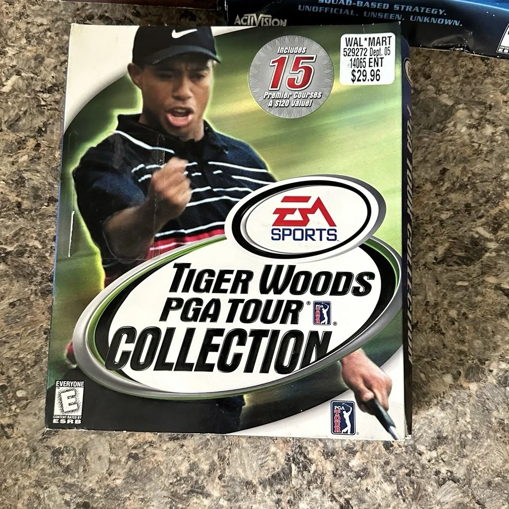 Star Trek: Away Team, Survivor, Tiger Woods PGA Tour Collection PC GAMES Big Box